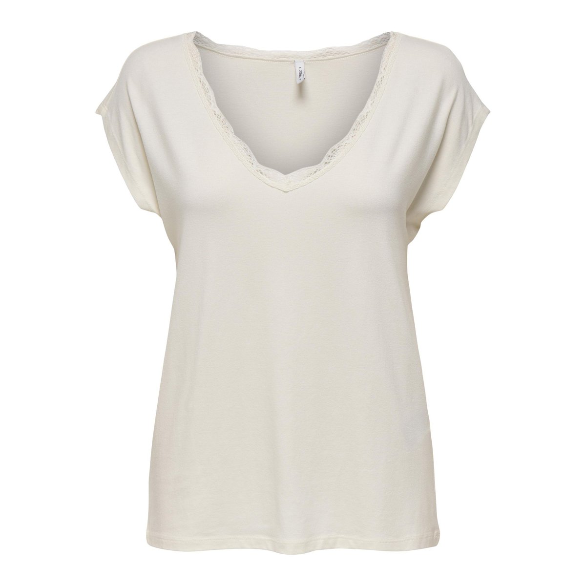 T-shirt manches courtes cloud dancer, ONLY