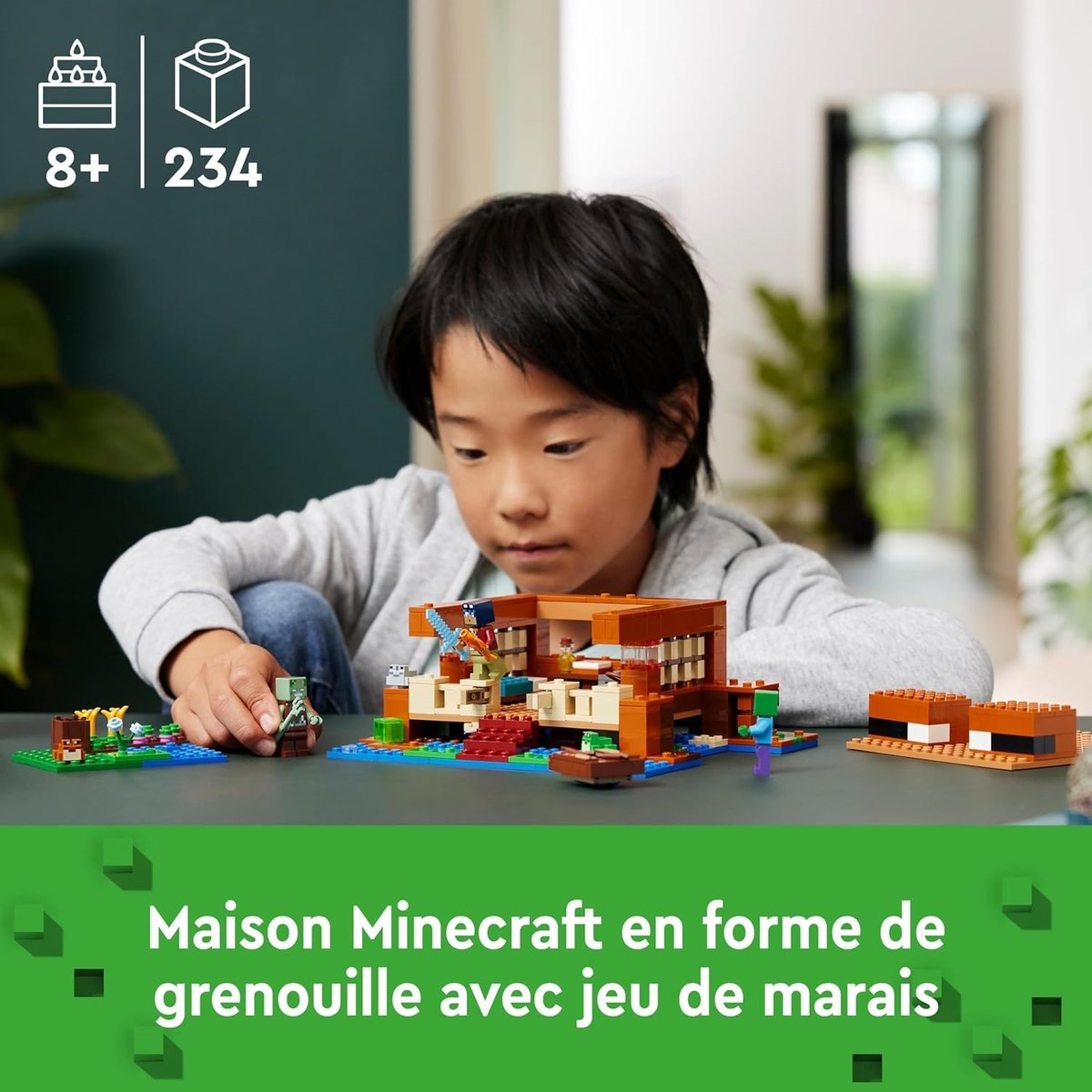 La maison de la grenouille multicolore, LEGO