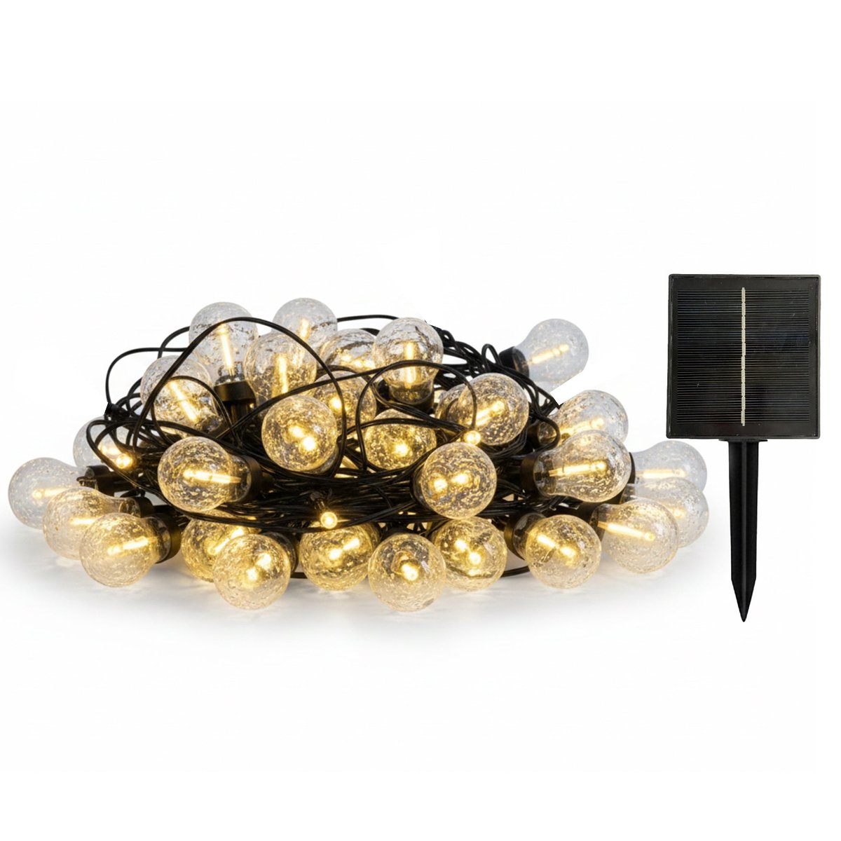 Guirlande Solaire BUBBLE transparent, LUMISKY