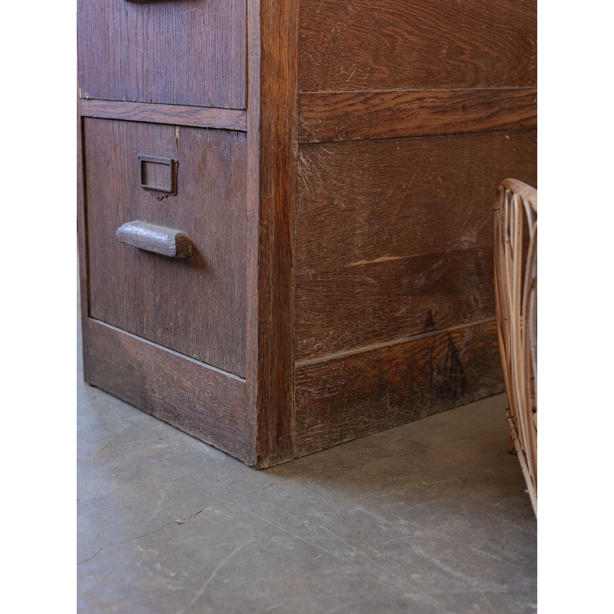 Meuble de métier à tiroirs Fernand N°447 - Bon état bois foncé, DEBONGOUT