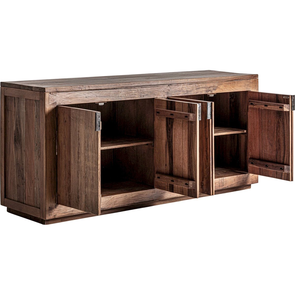 Buffet rustique en bois d'orme marron naturel bois d'orme, RECOLLECTION