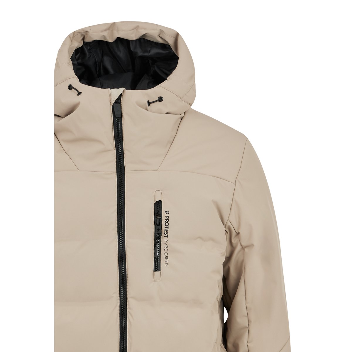 Veste de ski et de snowboard PRTSUPERIOR24 bamboobeige, PROTEST