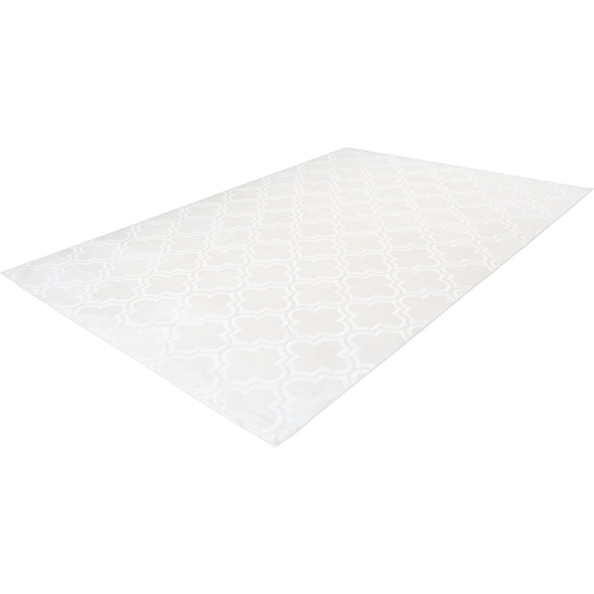 Tapis rectangulaire en polyester Monroe blanc, ARTE ESPINA