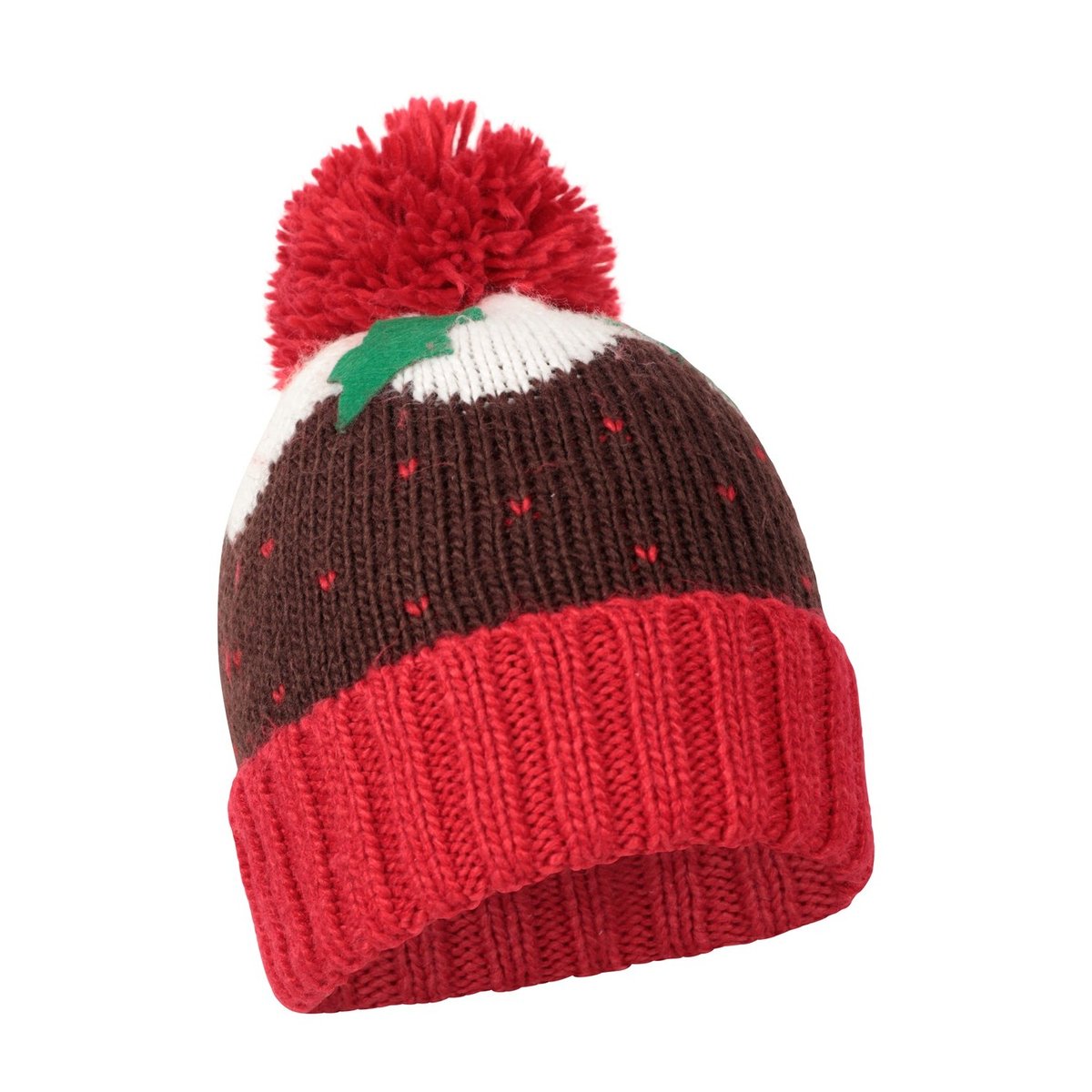 Bonnet rouge / marron / blanc, MOUNTAIN WAREHOUSE