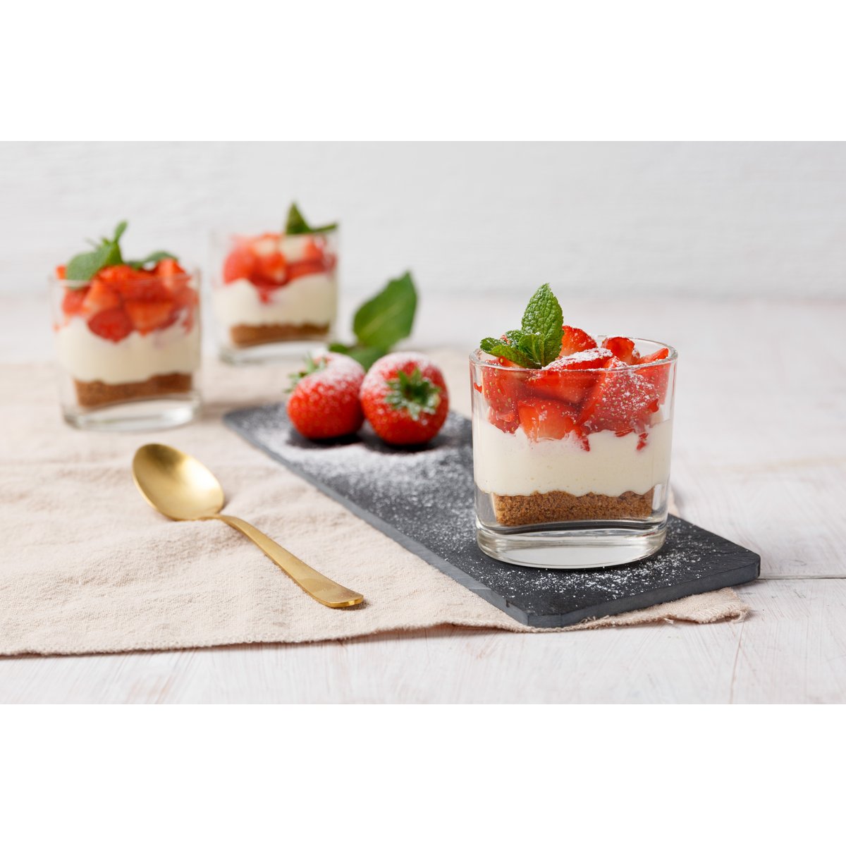 Lot de 6 Verrines apéritives en verre, COSY MOMENTS transparent, COSY&TRENDY
