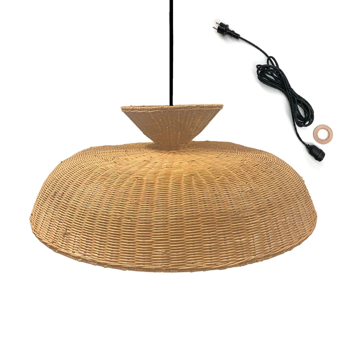 Suspension secteur DARMA OUTDOOR CABLE beige, LUMISKY