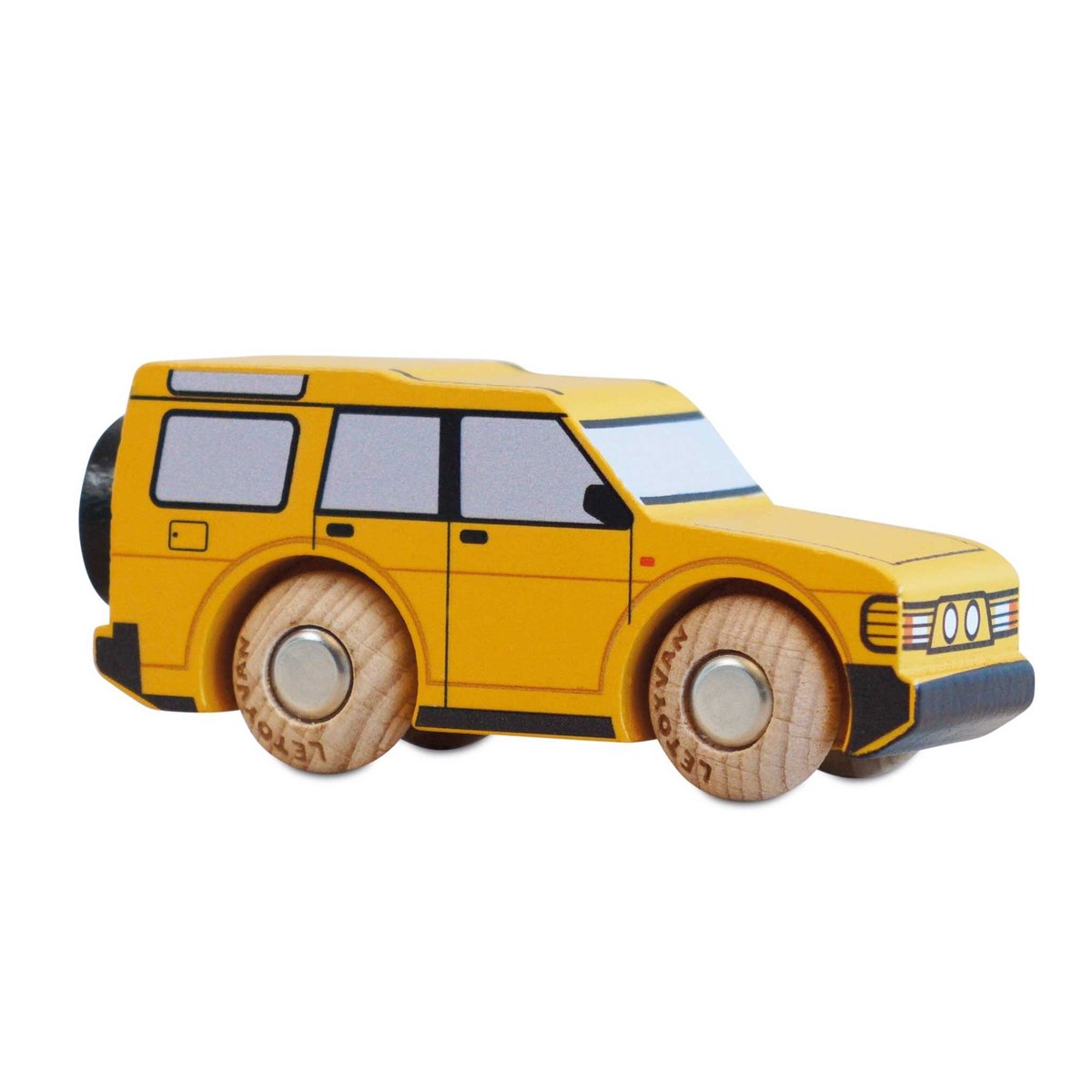 Voiture Riley No 35 jaune, LE TOY VAN