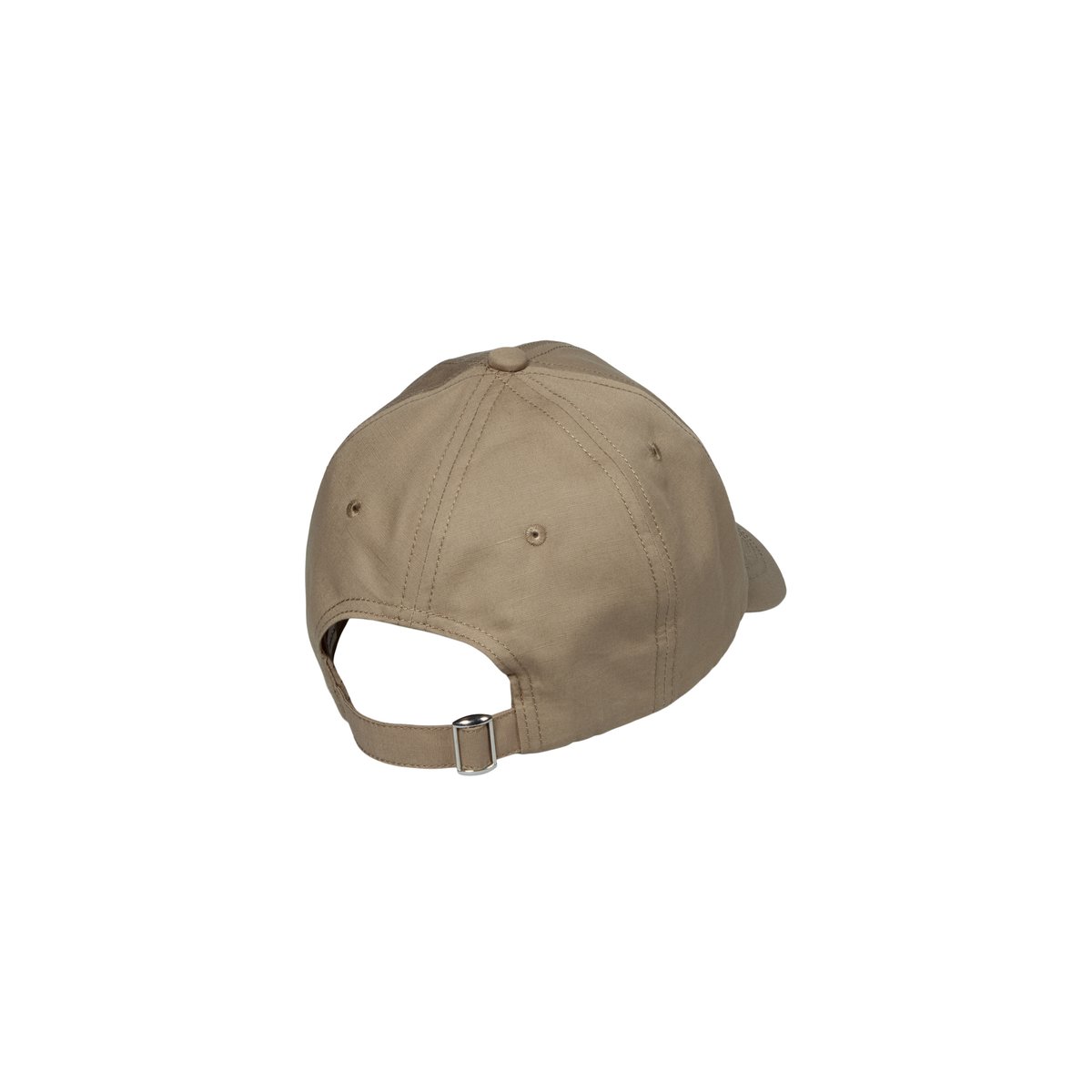 Cap en sergé de lin et de coton bio marron, MARC O’POLO DENIM