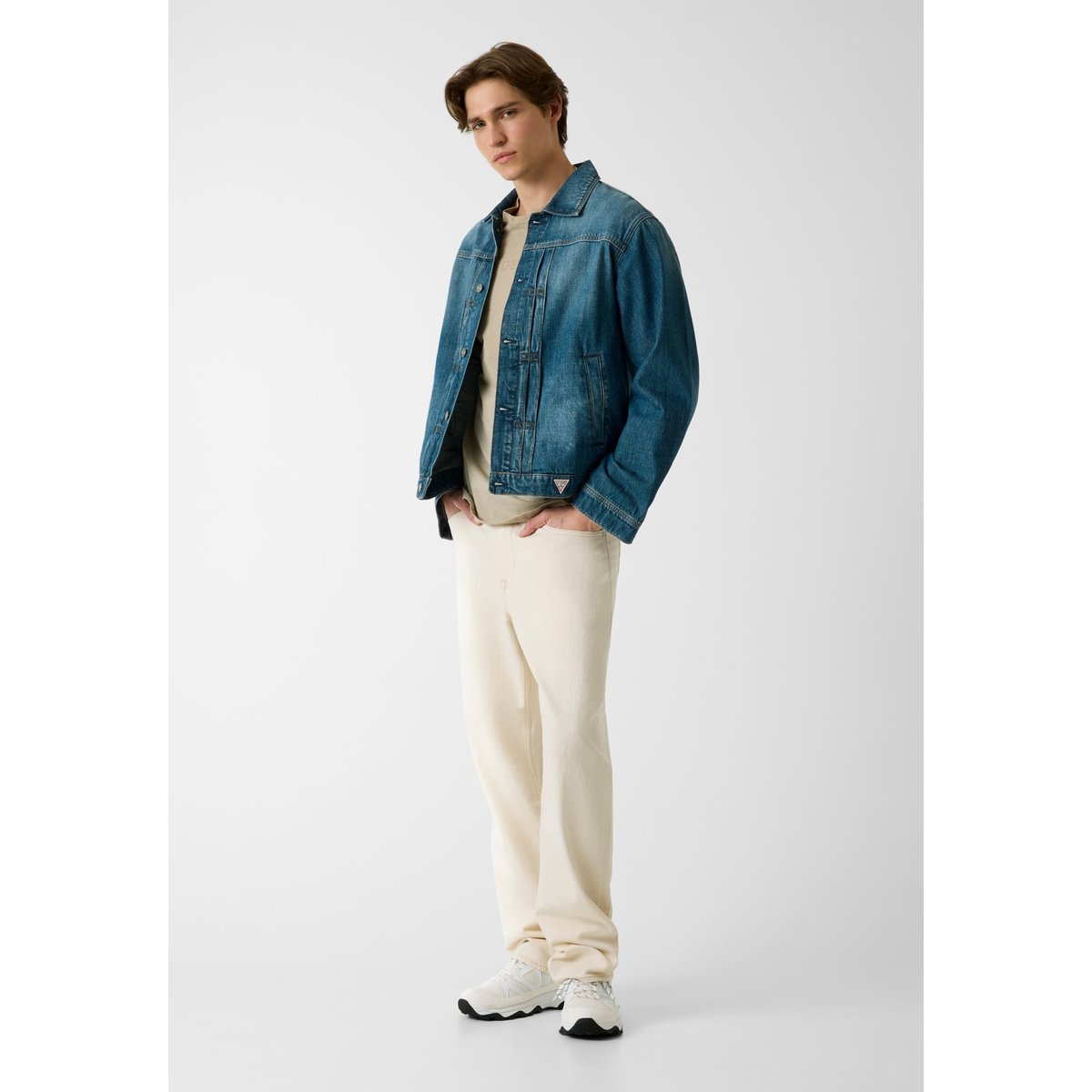 Veste En Jean bleu, GUESS