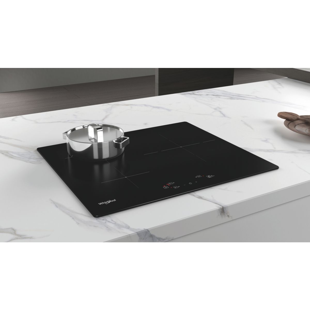 Plaque induction WSQ2460NE couleur unique, WHIRLPOOL