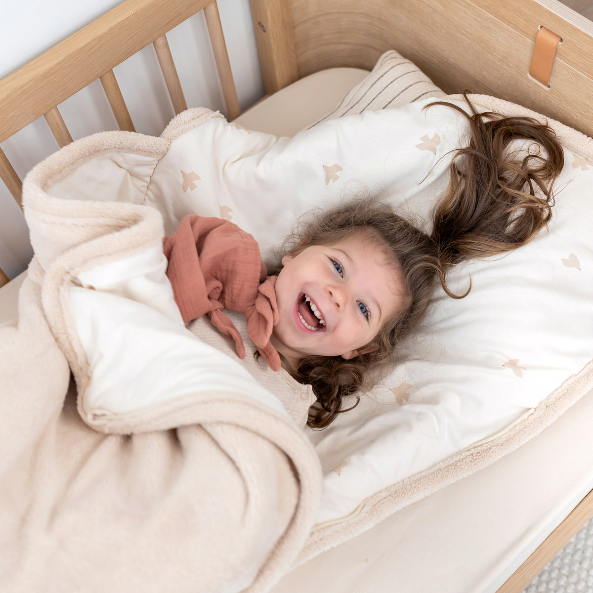 Sac de couchage nomade bébé - TOG 3 Cocon moelleux marshmallow, BEMINI
