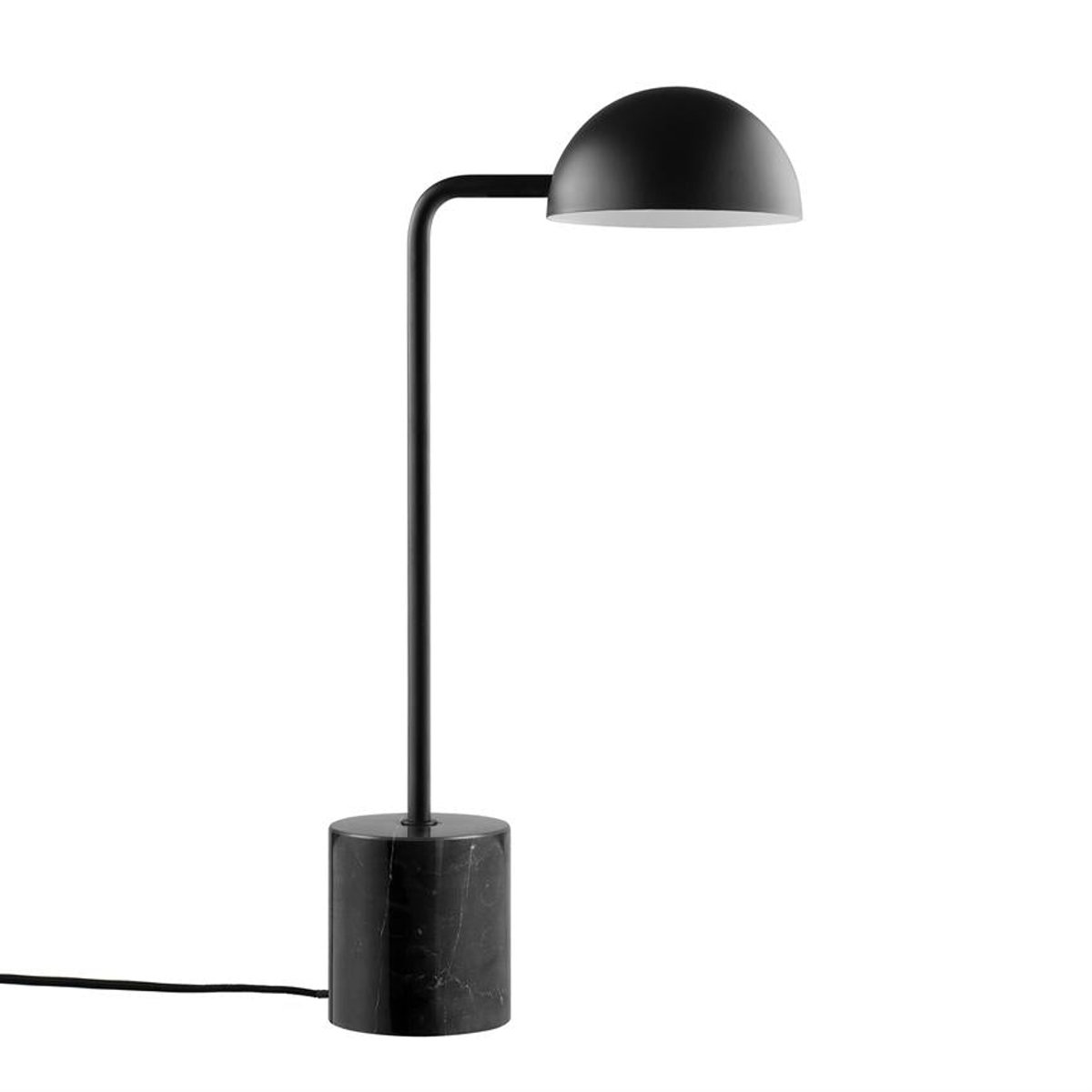 Lampe à poser en Metal et Marbre MARBLE noir mat, DYBERG LARSEN