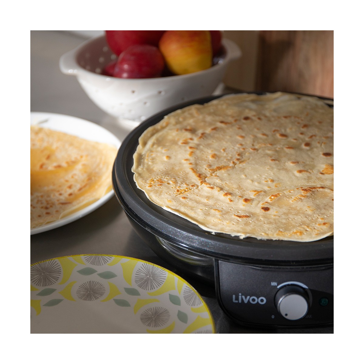 Crêpière noir, LIVOO