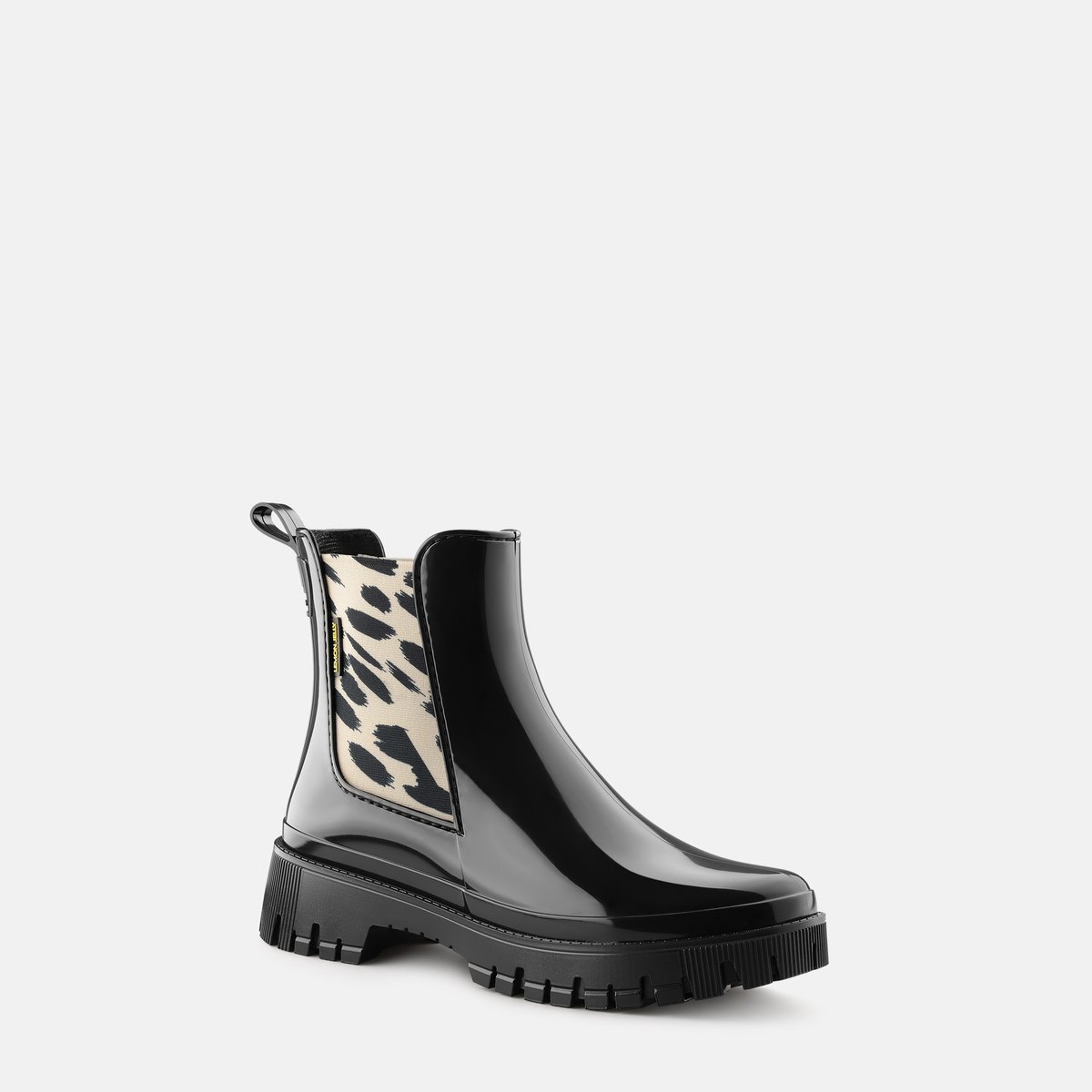 Boots de pluie vegan MAKIRA noire, LEMON JELLY