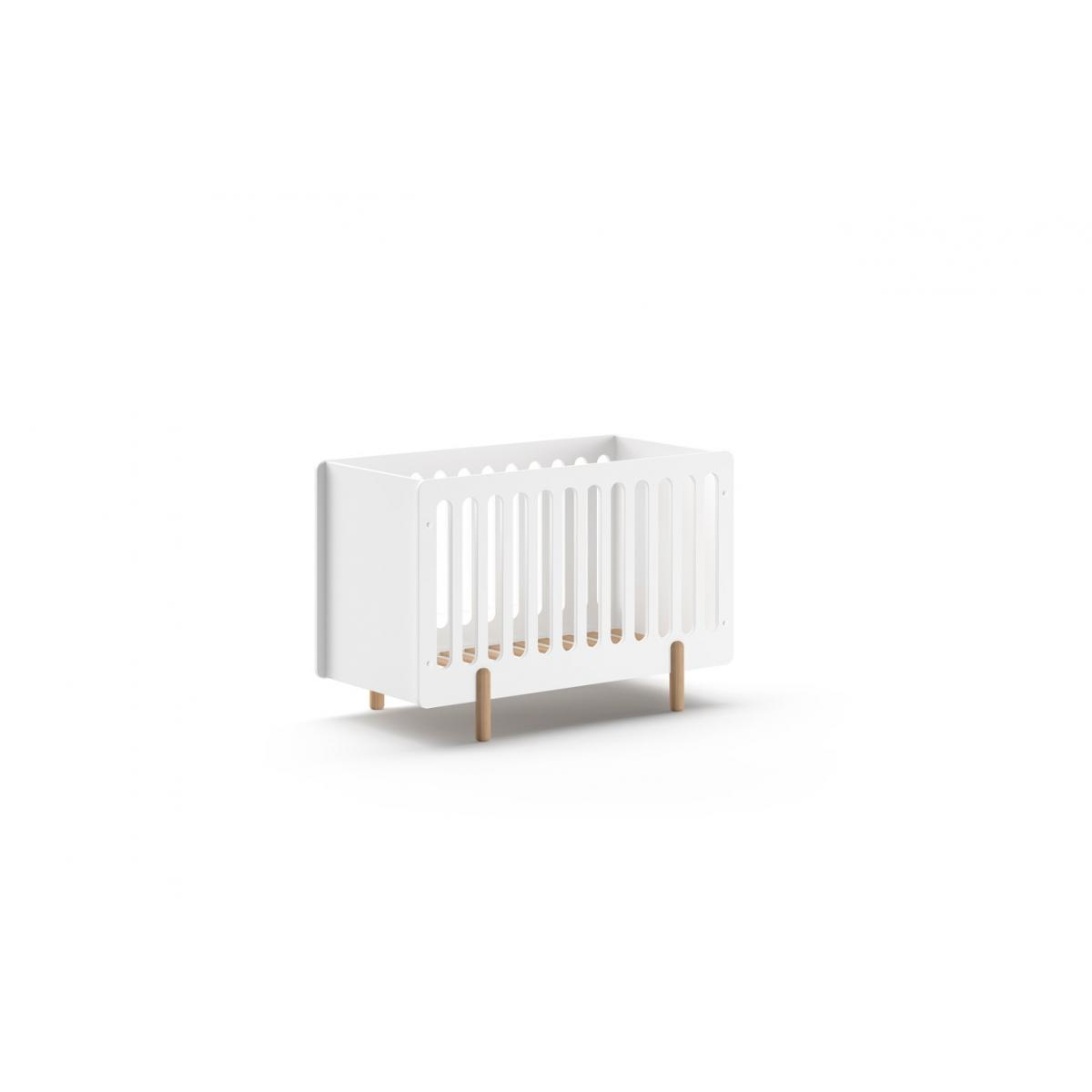 Smile Lit Bebe 60x120 Cm Blanc couleur unique, VIPACK