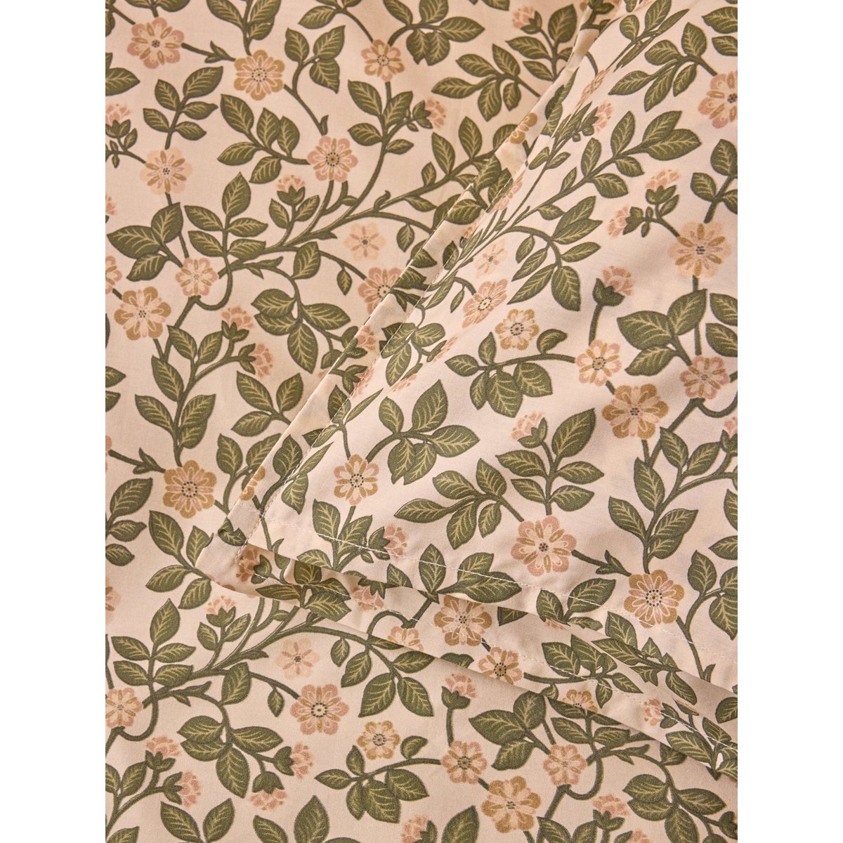 Taie d'oreiller percale de coton "MANON" jaune, CYRILLUS