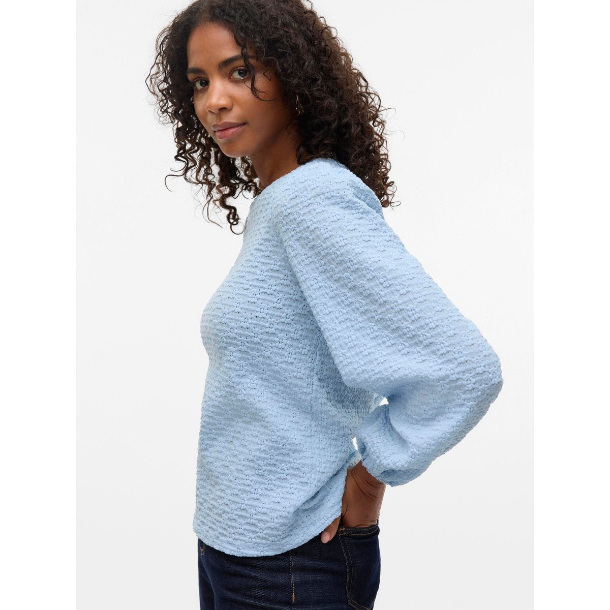 Blouse cashmere blue, VERO MODA
