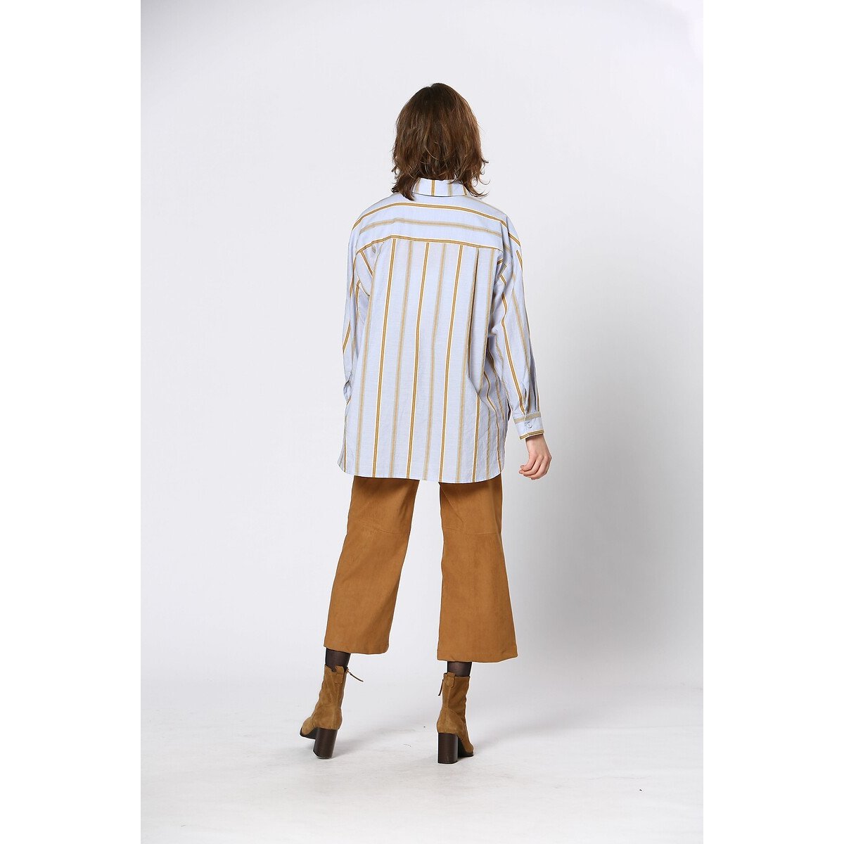 Striped Blouse blue stripes, SEE U SOON