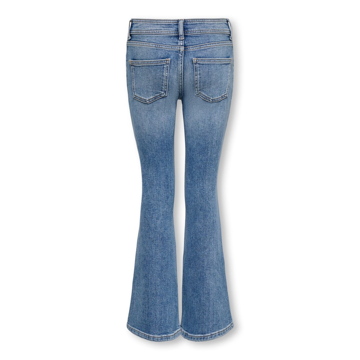 Jean Flared medium blue denim 1, KIDS ONLY