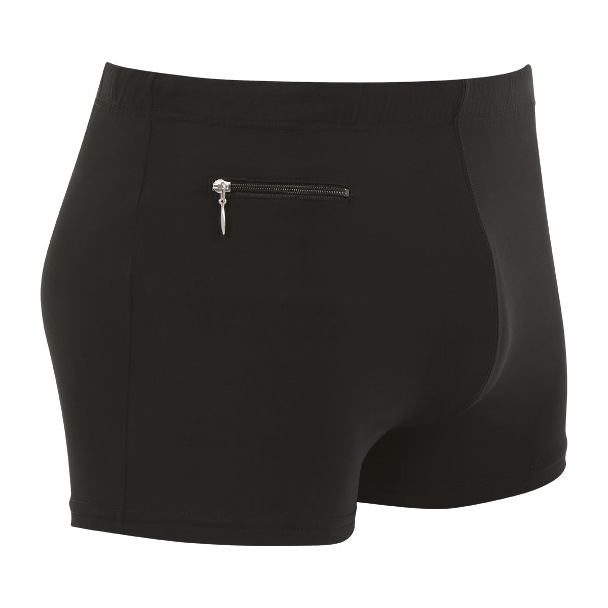 Boxer de bain fibres recyclées noir, EMINENCE