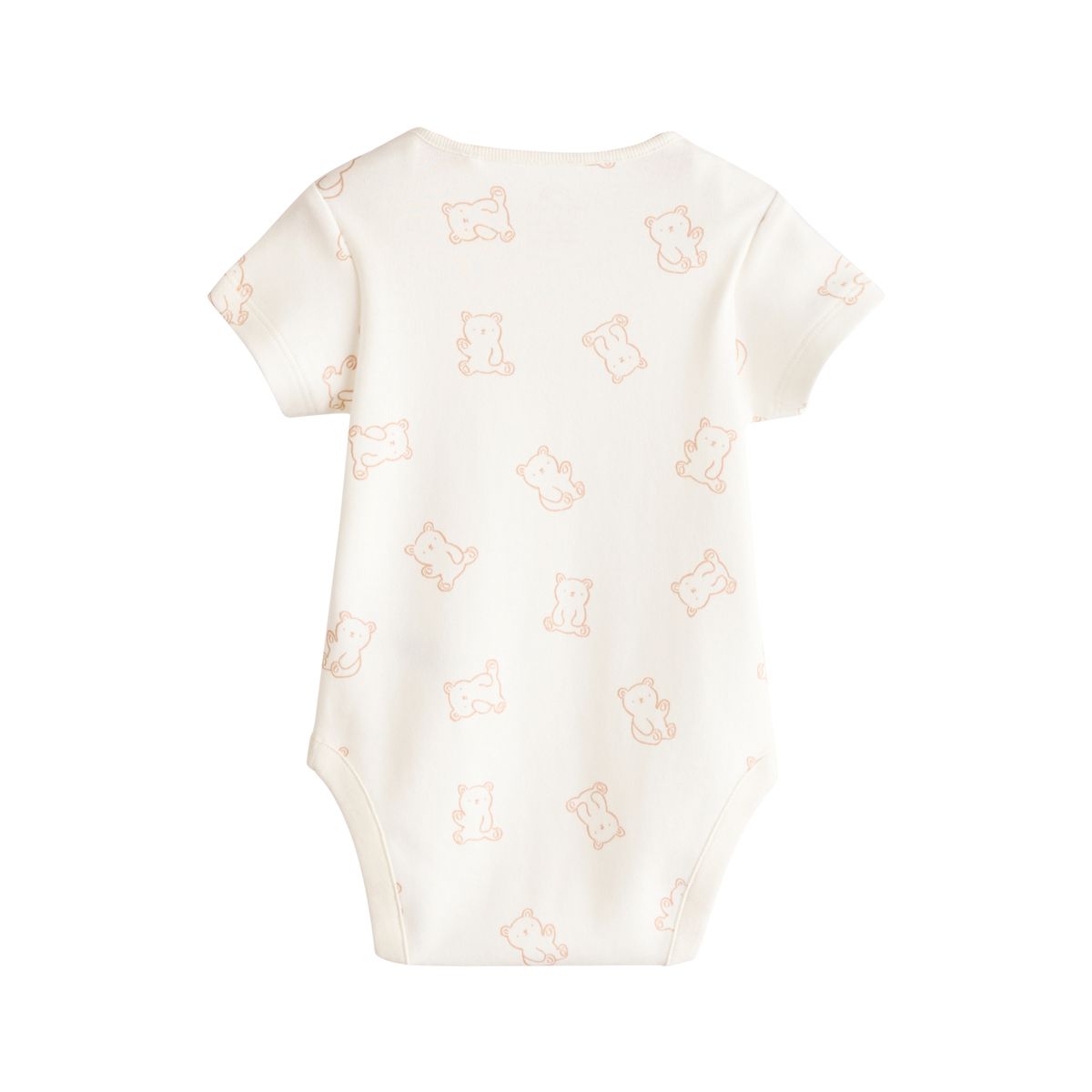 Body ours à manches courtes bébé, lot de 5 naturel, NEXT