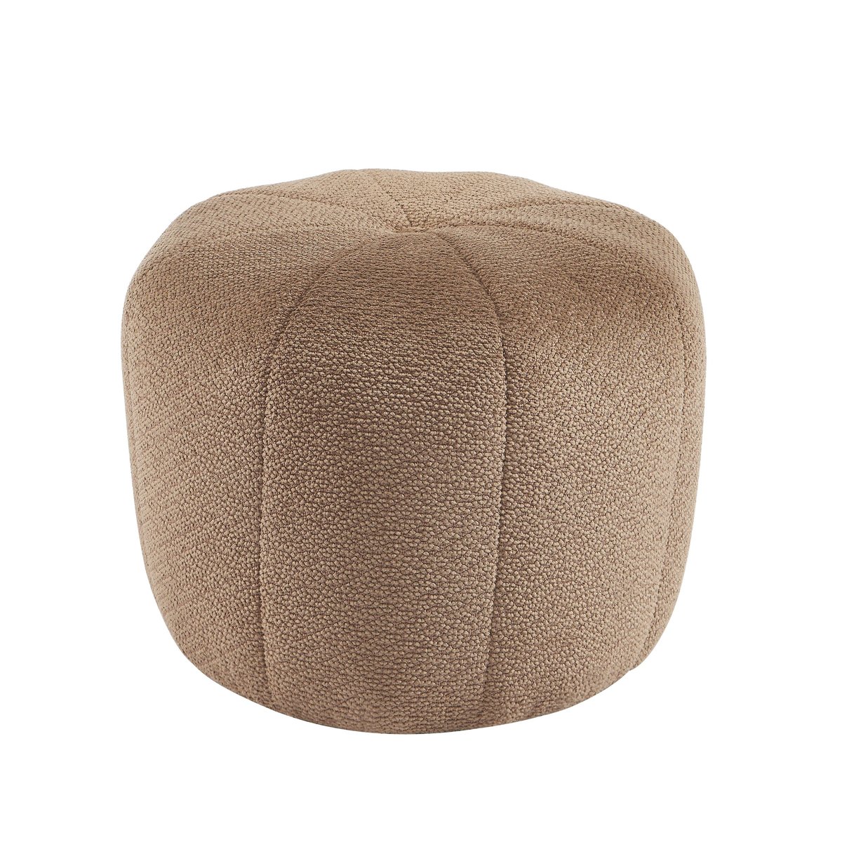 Pouf tissu  ASSA marron, BAÏTA