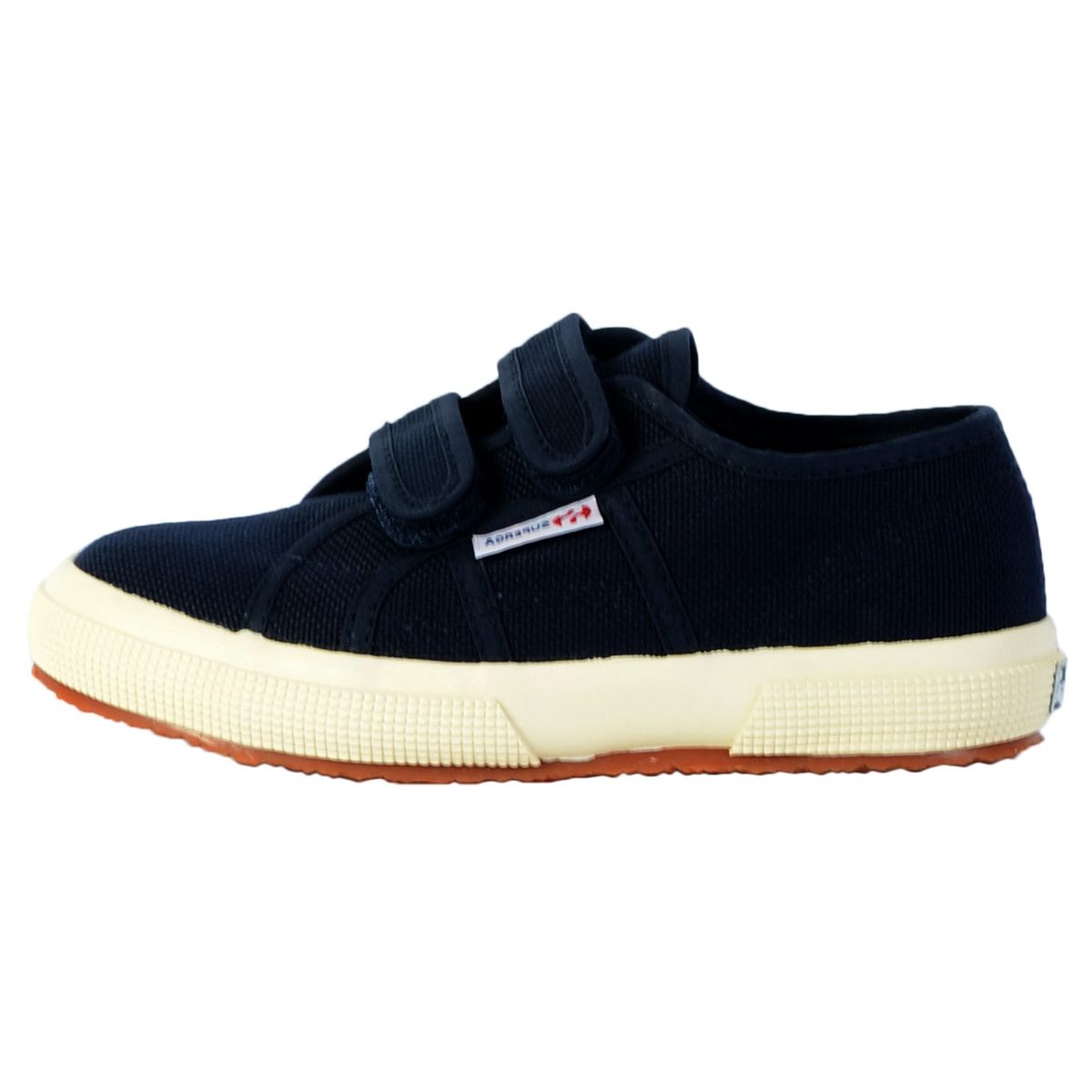 Baskets En Toile 2750 , Cotjstrap marine, SUPERGA