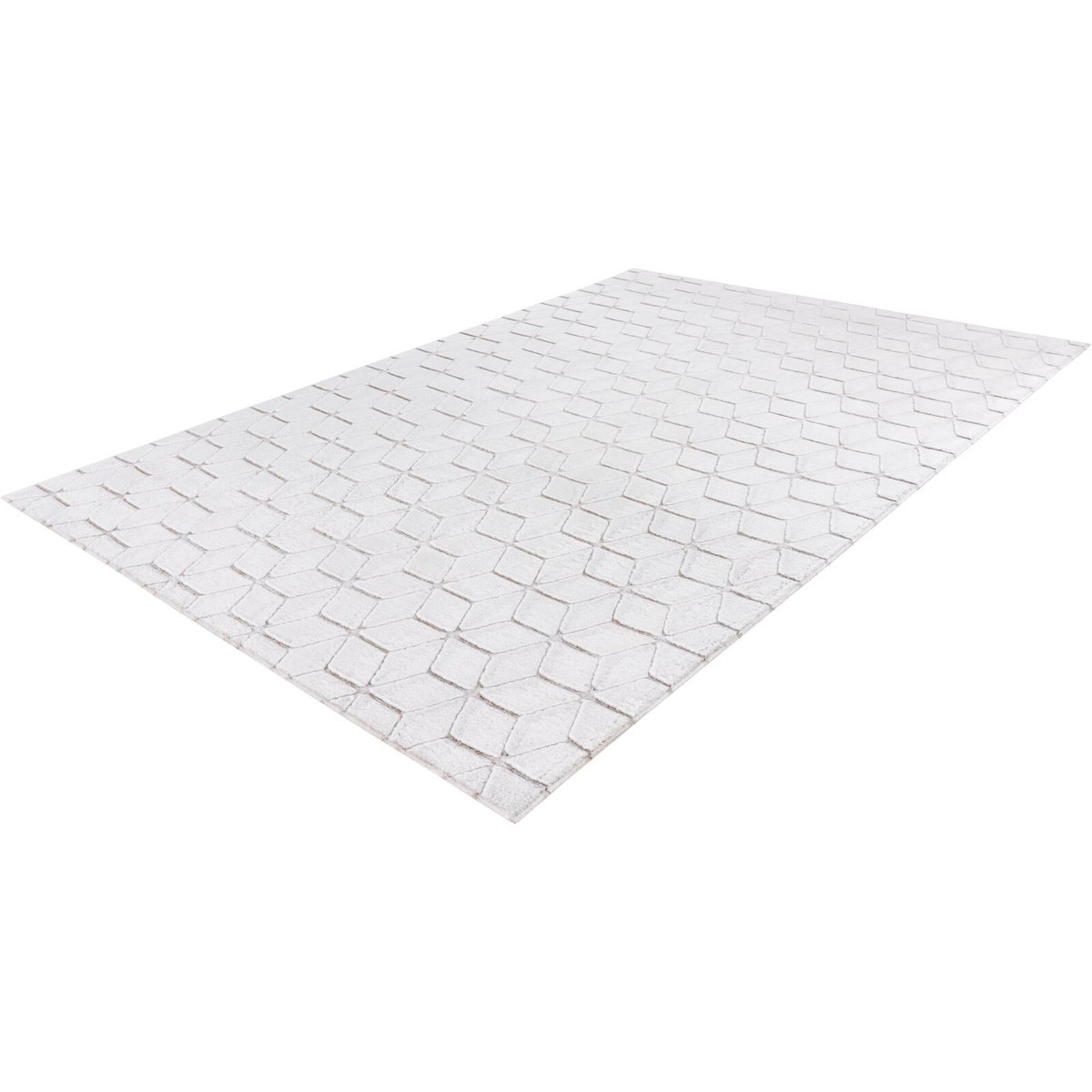 Tapis rectangulaire, VIVICA blanc, taupe, ARTE ESPINA