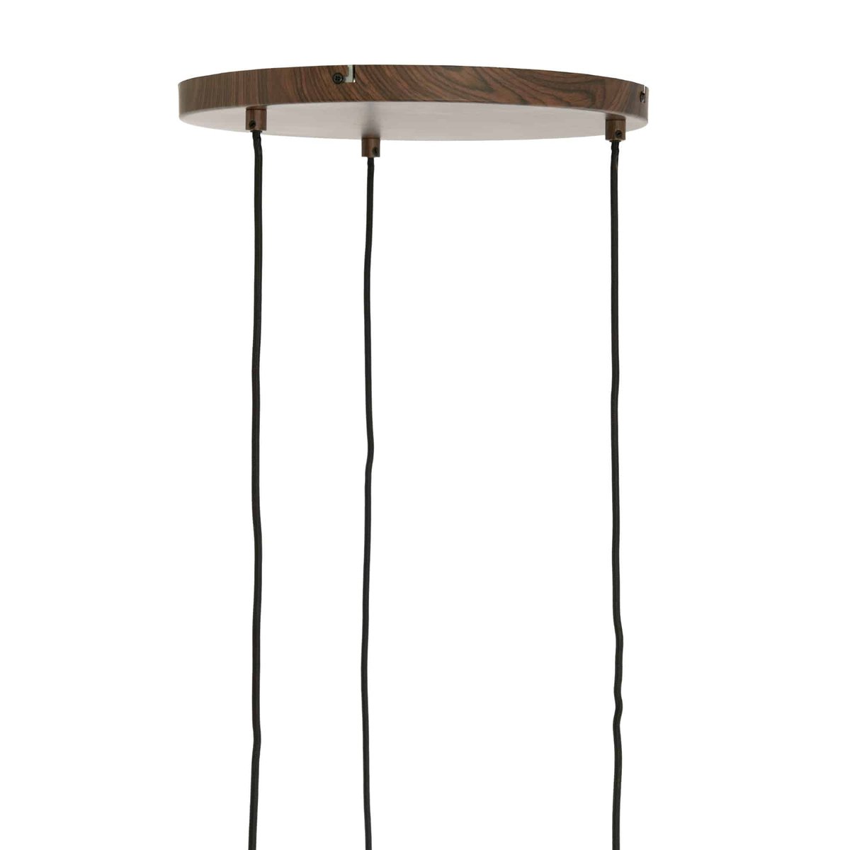 Lampe Suspendue Métal DANIALO marron foncé, LIGHT & LIVING