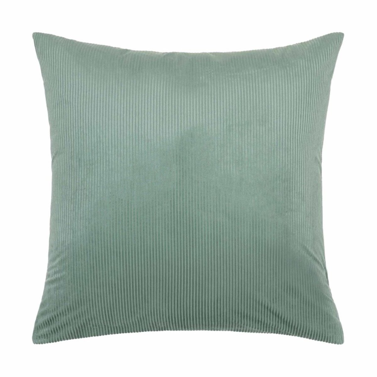 Housse De Couette 240x220 + 2 Taies Velours Côtelé Vert Cèdre vert, DECORATIE