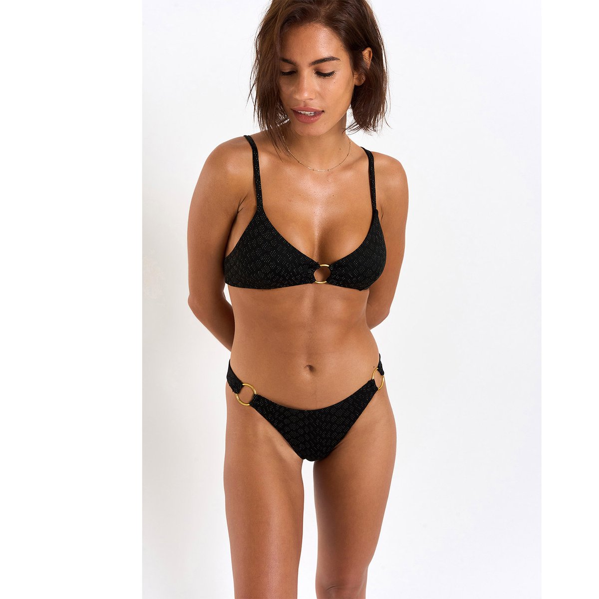 Bas de maillot culotte Linea - ENCANTO noir, BANANA MOON