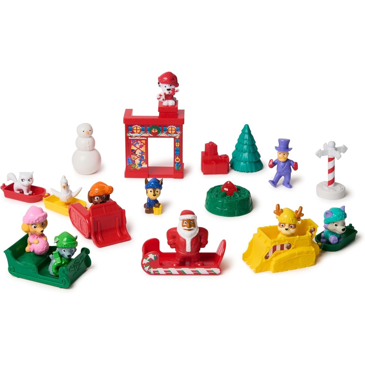 PAW Patrol - Calendrier de l'Avent 2025 multicolore, SPIN MASTER