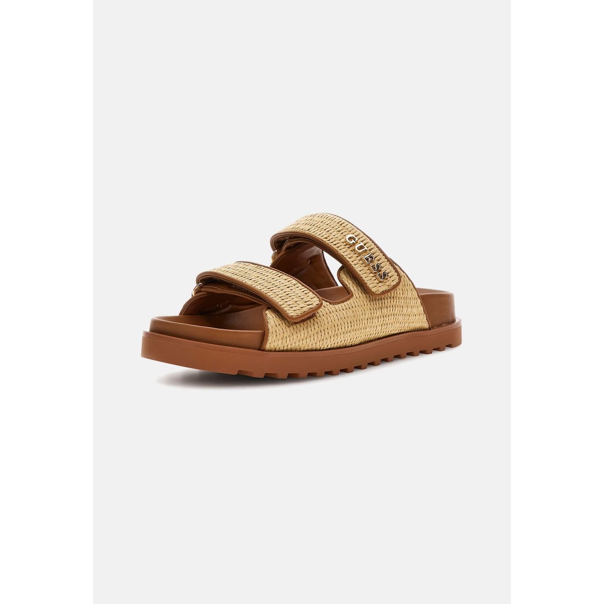 Sandales Fadeliza Double Scratch marron multi, GUESS