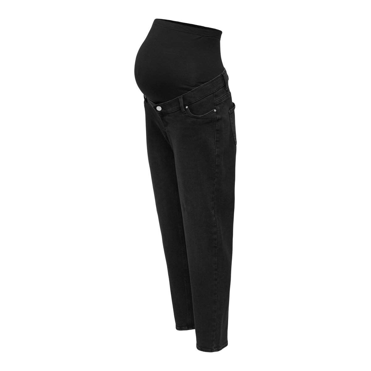 Jean Coupe Droite washed black, ONLY