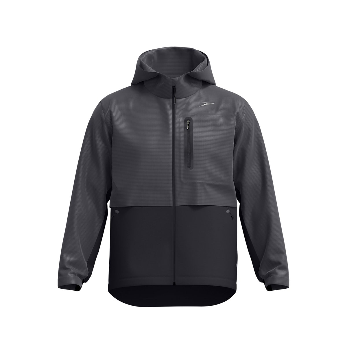 Veste bicolore, légère et extensible à capuche PRO noir, SPEEDO