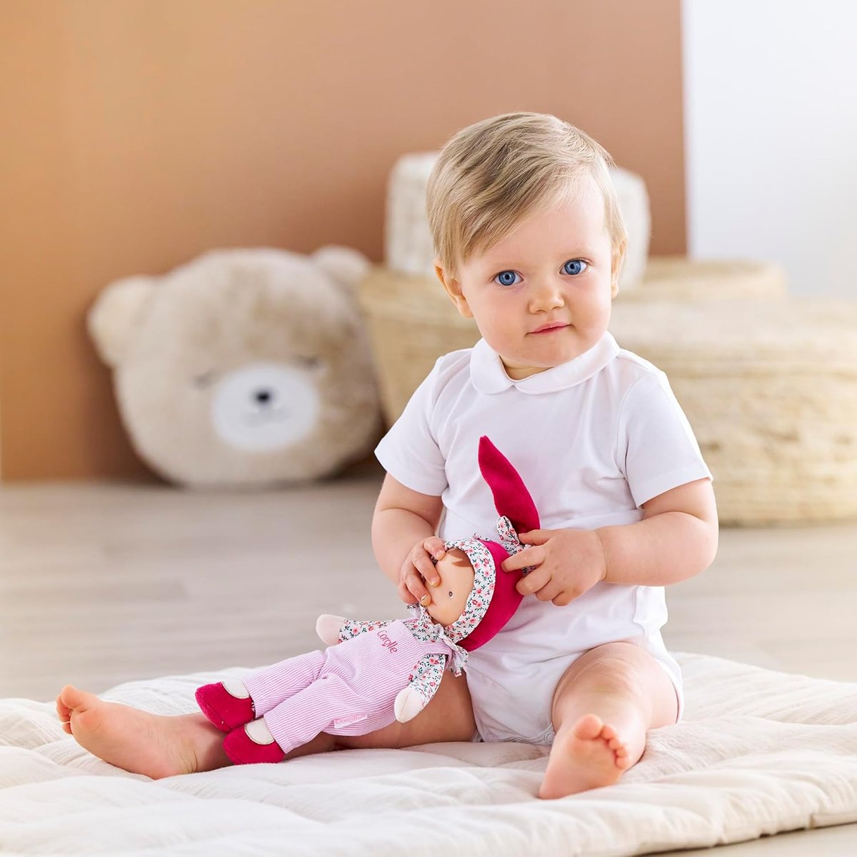 Doudou Miss Chic Rose Grenadine rose, COROLLE