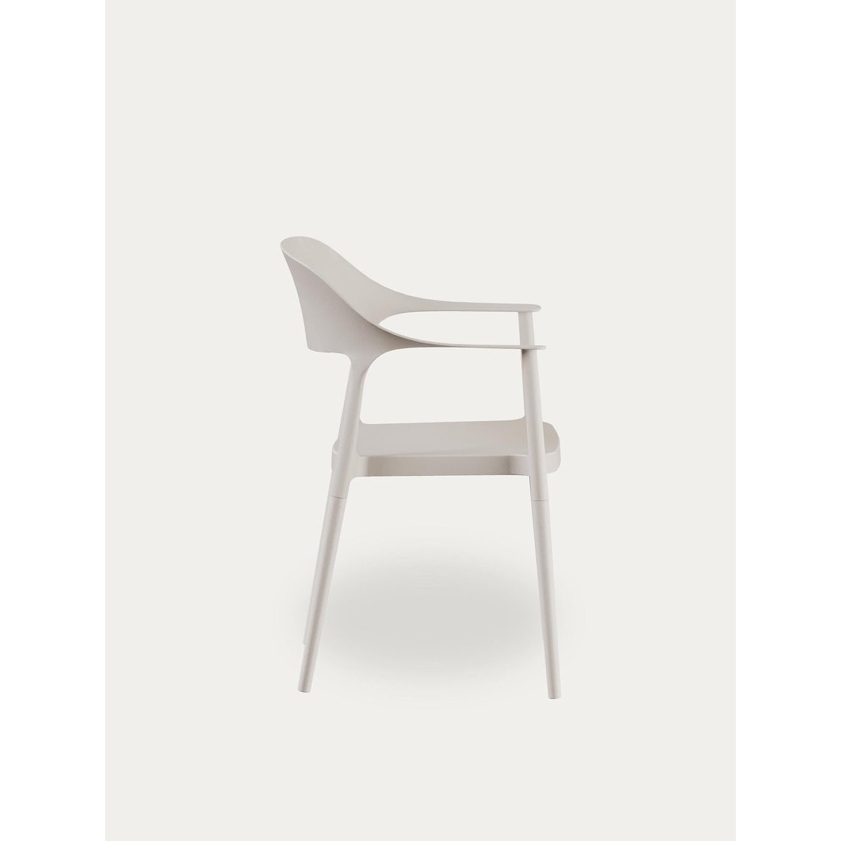 Chaise de salle à manger Polipropylène Beige-BRUNEL beige, KENAY