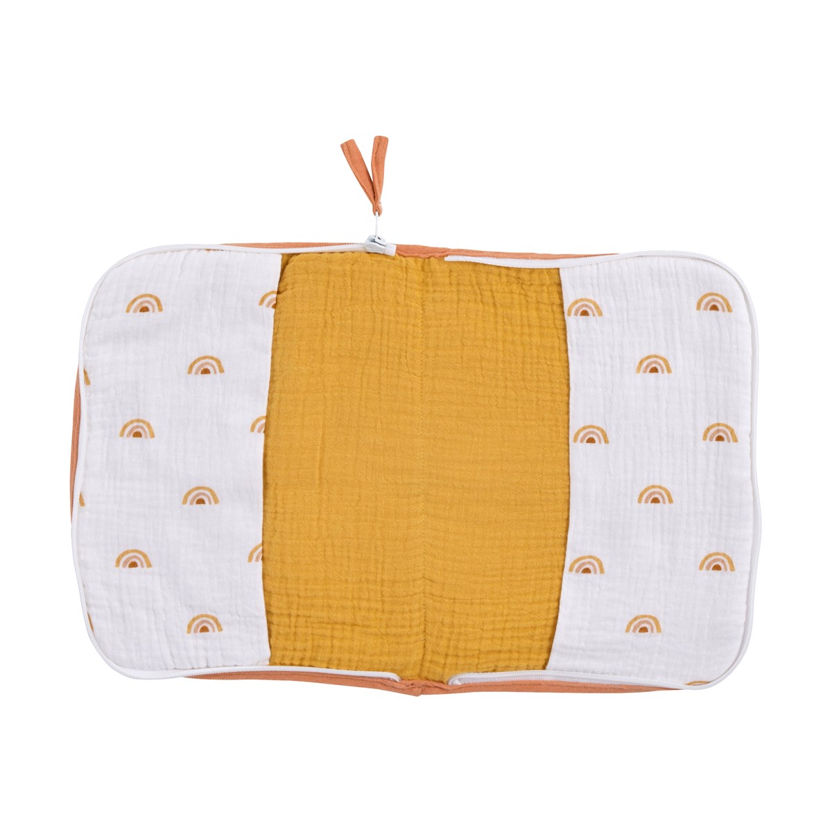 Protège carnet de santé en coton blanc, SAUTHON