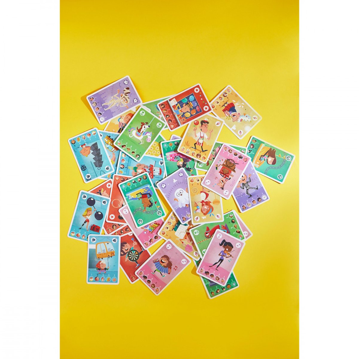 Jeu De Cartes 7 Familles- La Fête Foraine couleur unique, JANOD