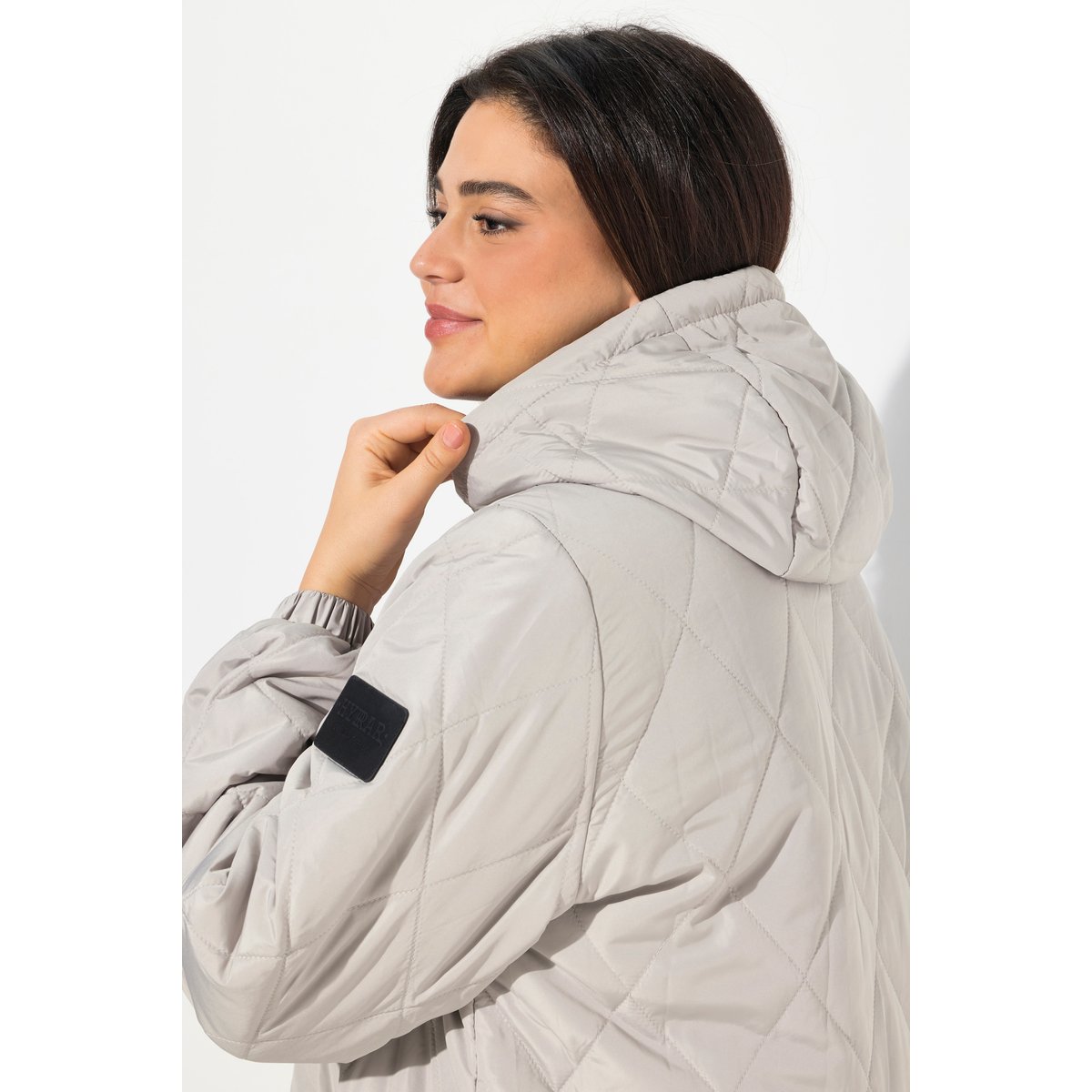 Manteau matelassé léger, imperméable gris moyen, ULLA POPKEN