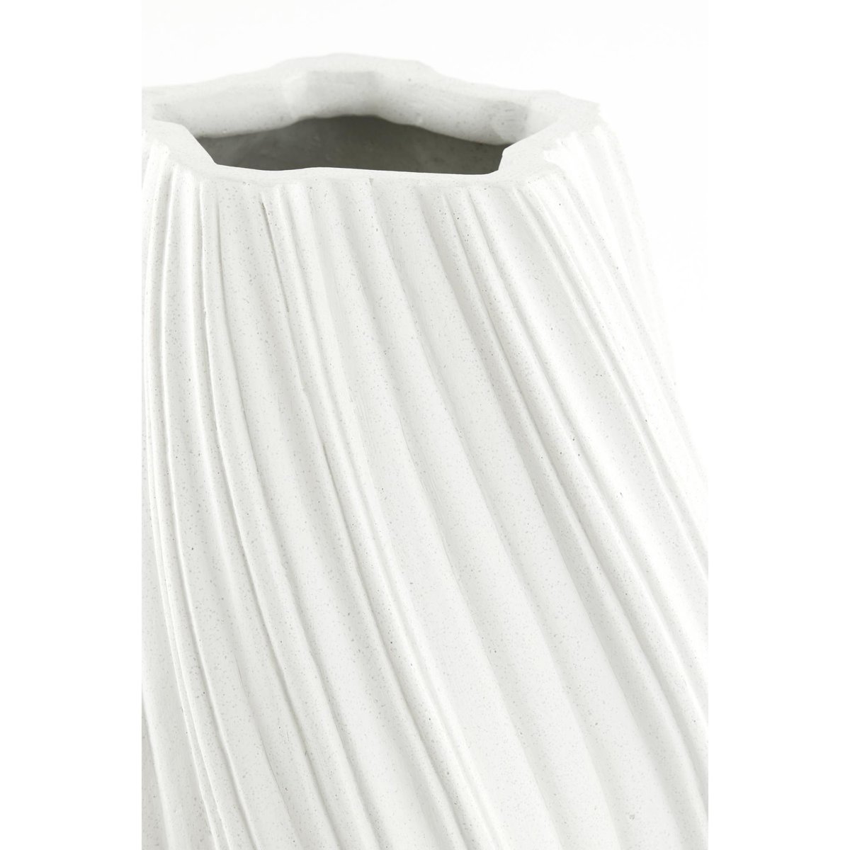 Vase Pierre YATUNG blanc, LIGHT & LIVING 