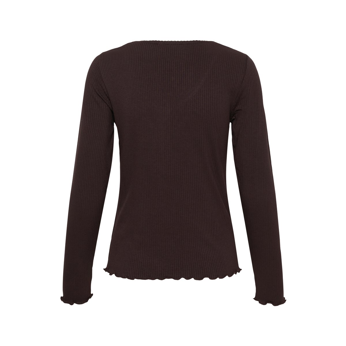 T-shirt à manches longues marron chocolate plum, CREAM