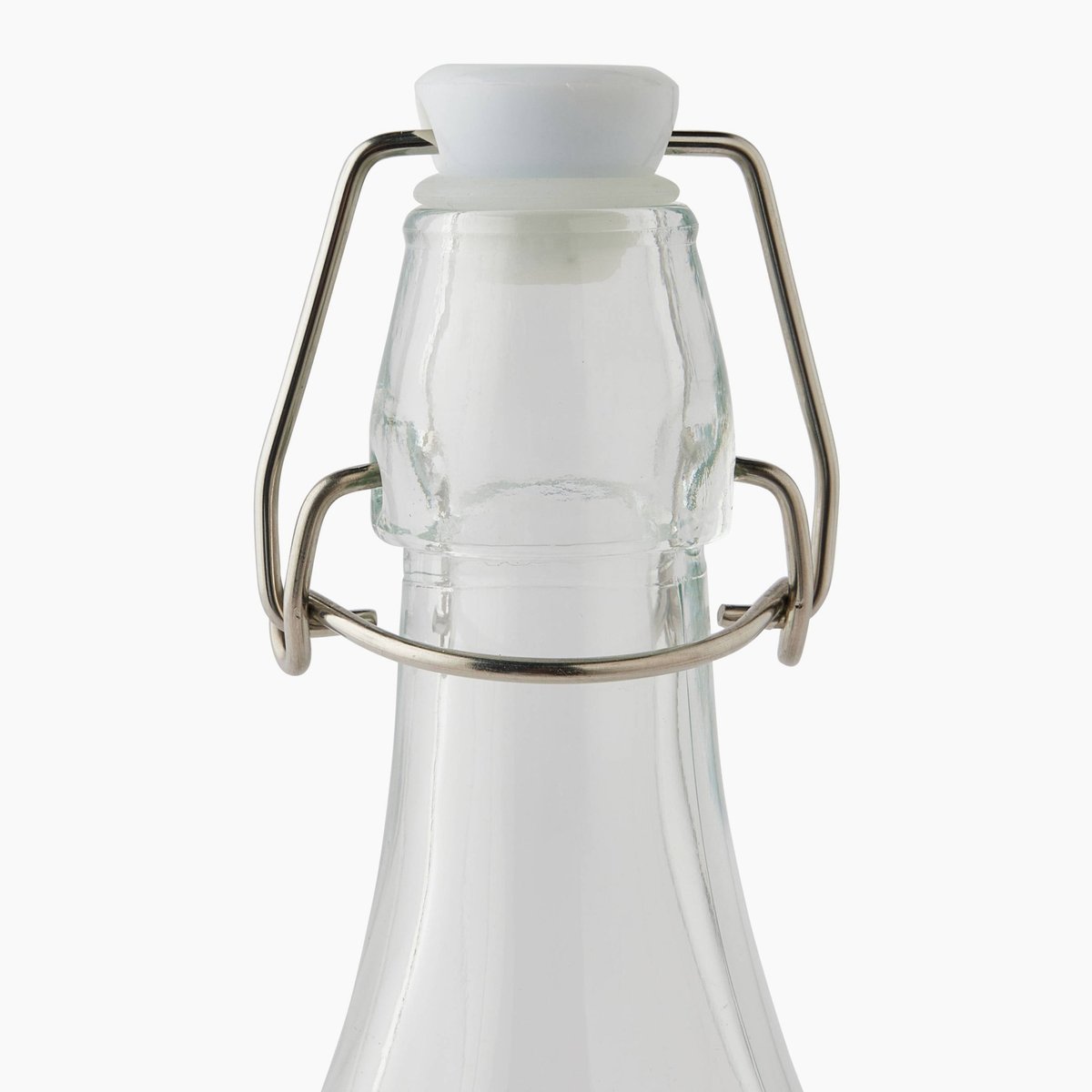 Bouteille avec bouchon, 1L transparent, MONOPRIX