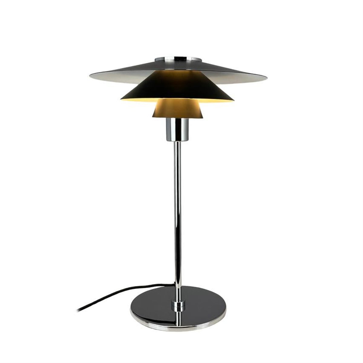 KAY Lampe à poser noire au design inspiré du Japon, E14 noir, DYBERG LARSEN
