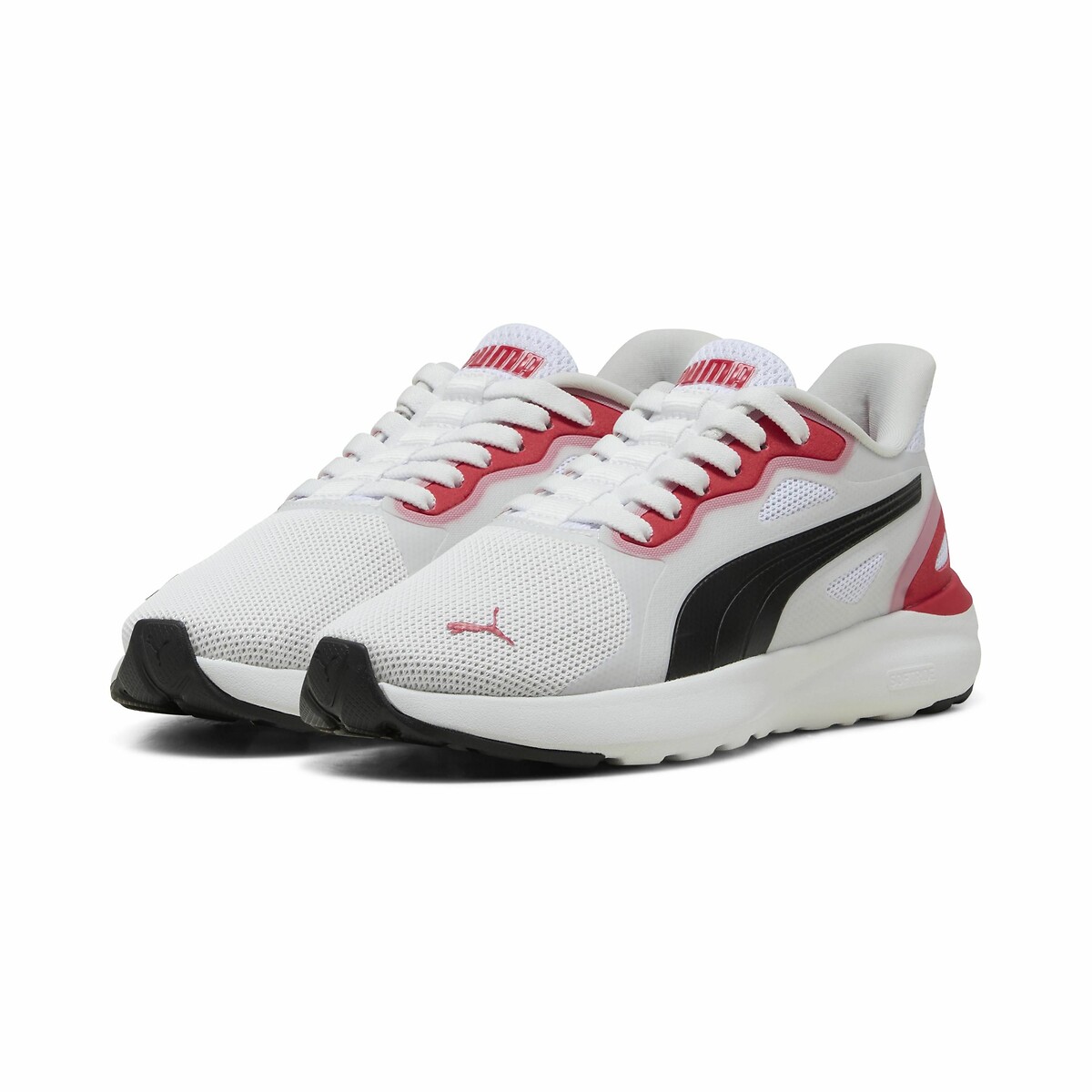 Sneakers Softride Cosmic Street Sliptech wit/zwart/rood, PUMA