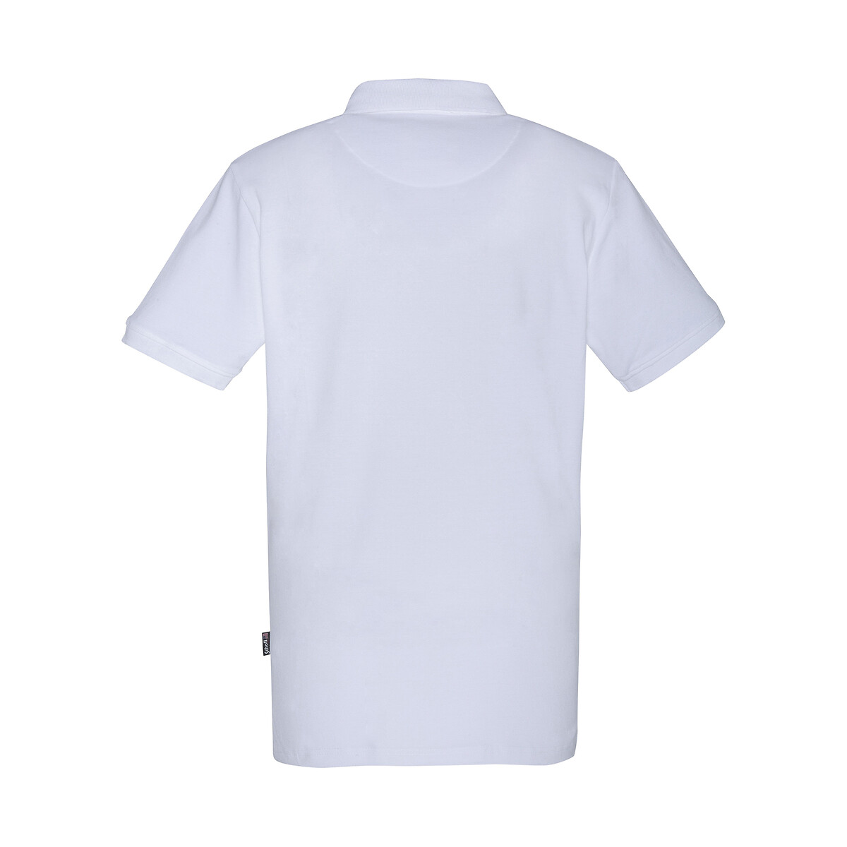 Polo uni manches courtes James blanc, SCHOTT