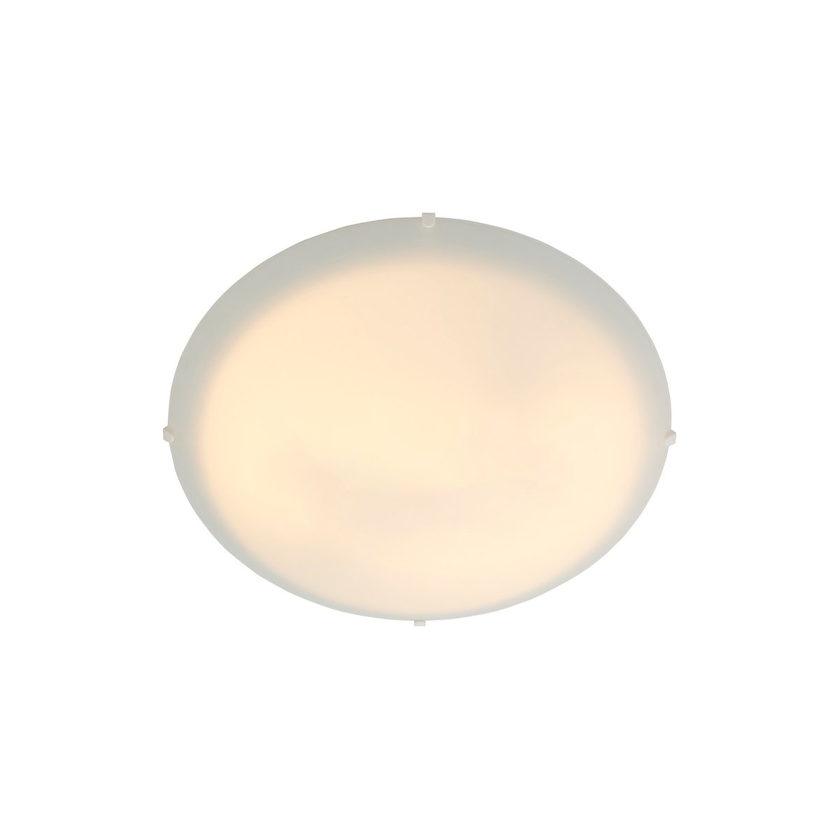 Plafonnier rond en verre, STANDARD blanc, NORDLUX