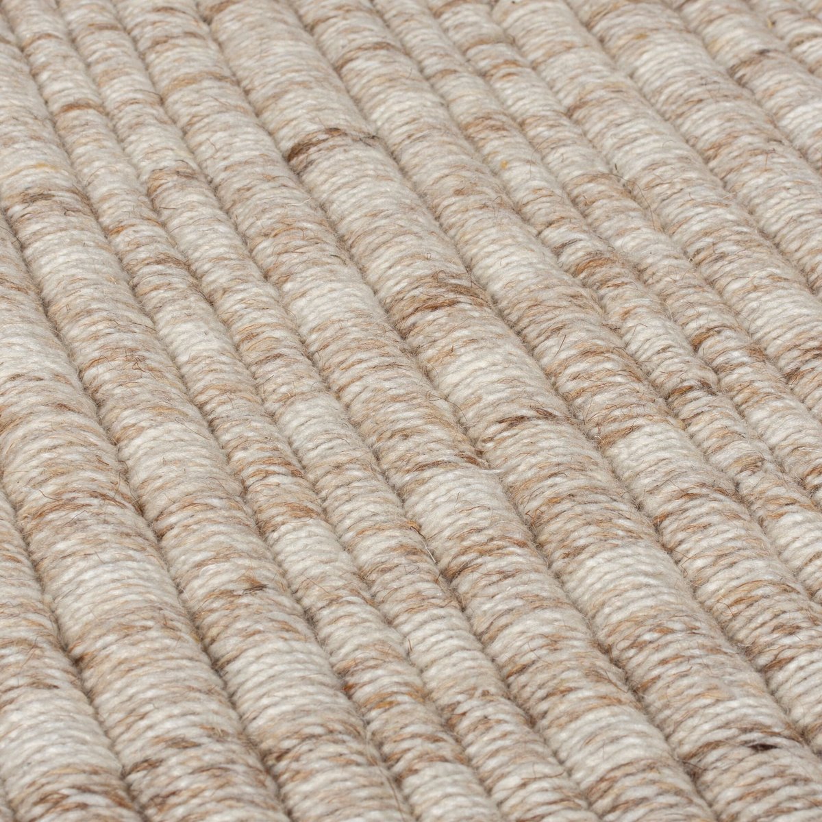 Tapis en laine FRANGES beige, FLAIR RUGS