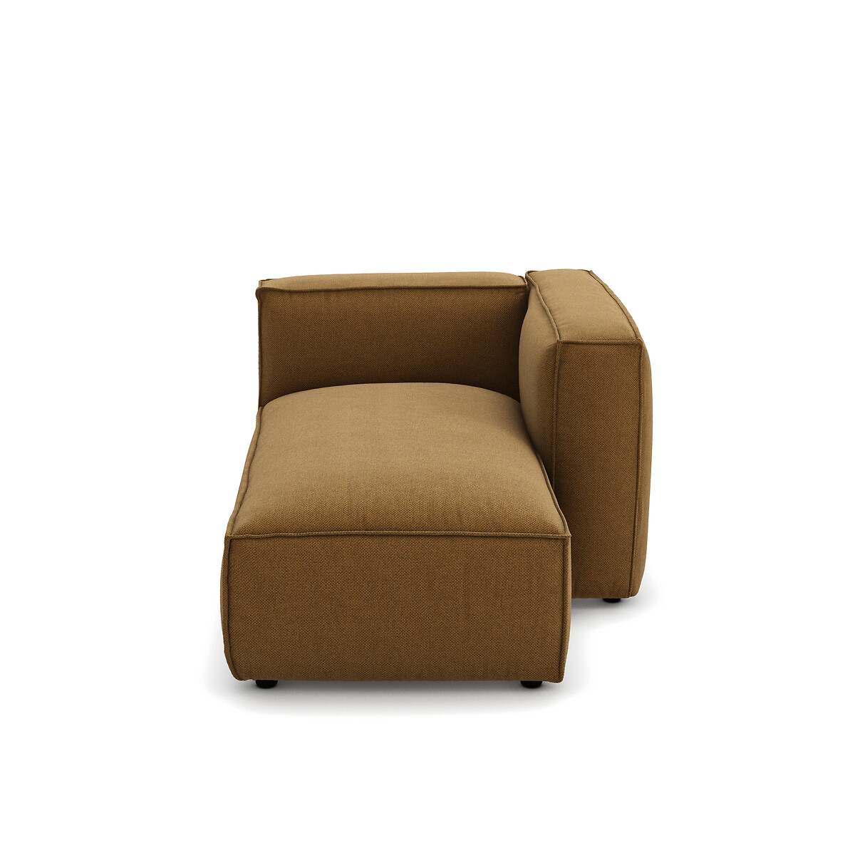 Elément méridienne pour canapé modulable, en tissu texturé, SEVEN vert, LA REDOUTE INTERIEURS