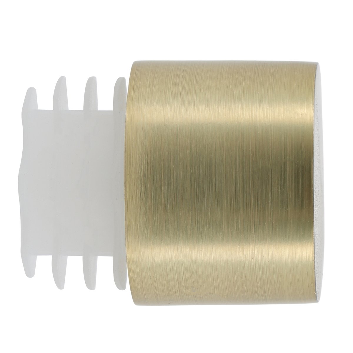 2 embouts de tringle bouchon D28 mm doré mat, MOBOIS